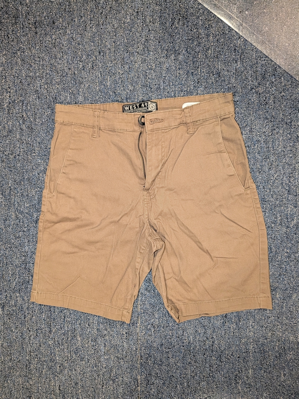 ⭐3 For $20⭐ Men's Flat Front Tan Shorts